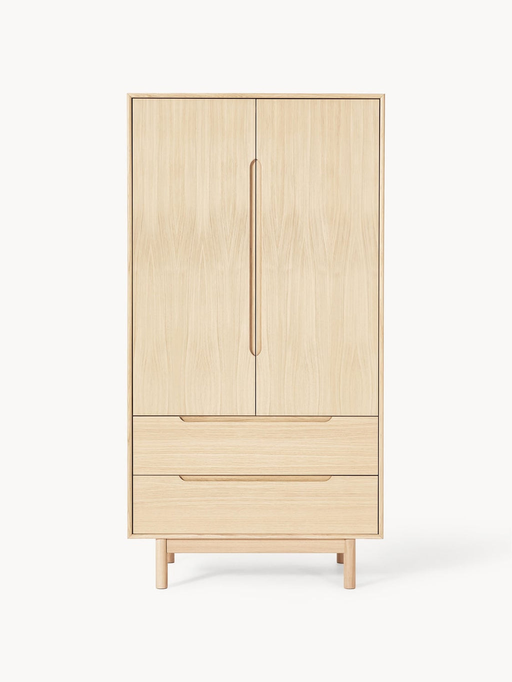 Cassy Small Wardrobe, 2-door — Beige