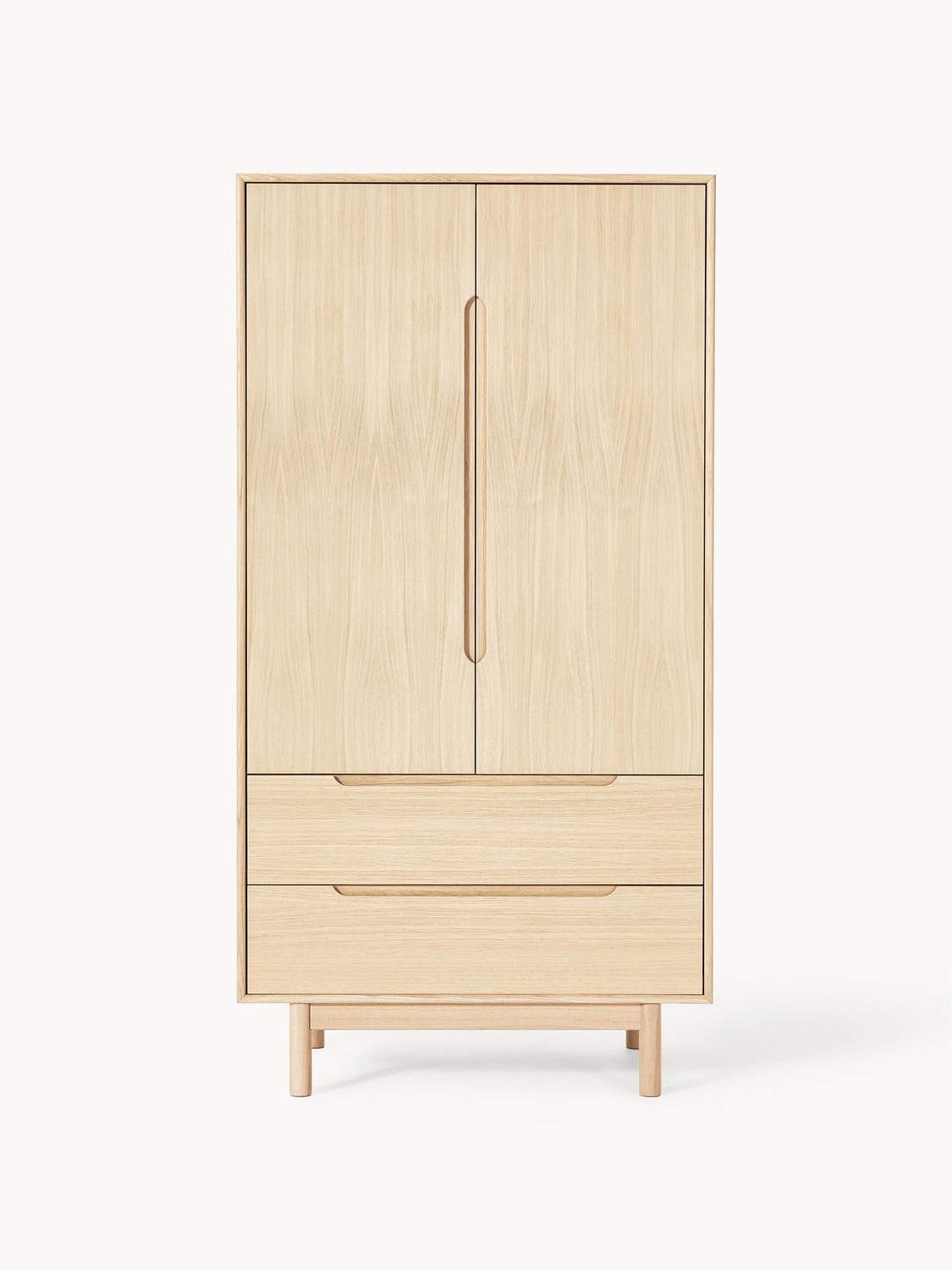 Cassy Small Wardrobe, 2-door — Beige
