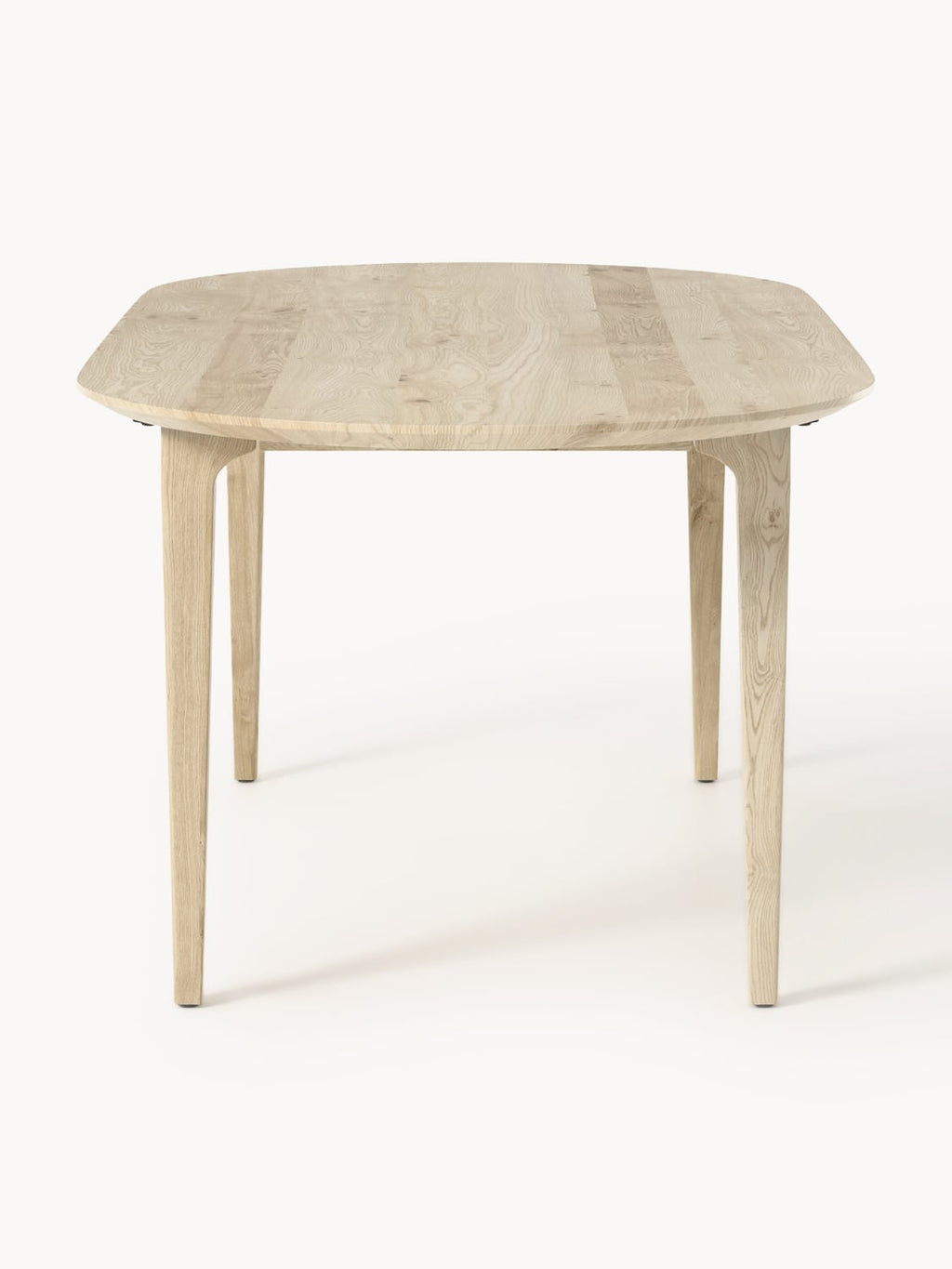 Archie Oval Dining Table in Oak, 200 x 100 cm — Blush