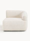 Sofia Bouclé Corner Module — Ivory