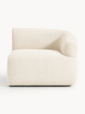 Sofia Bouclé Corner Module — Cream