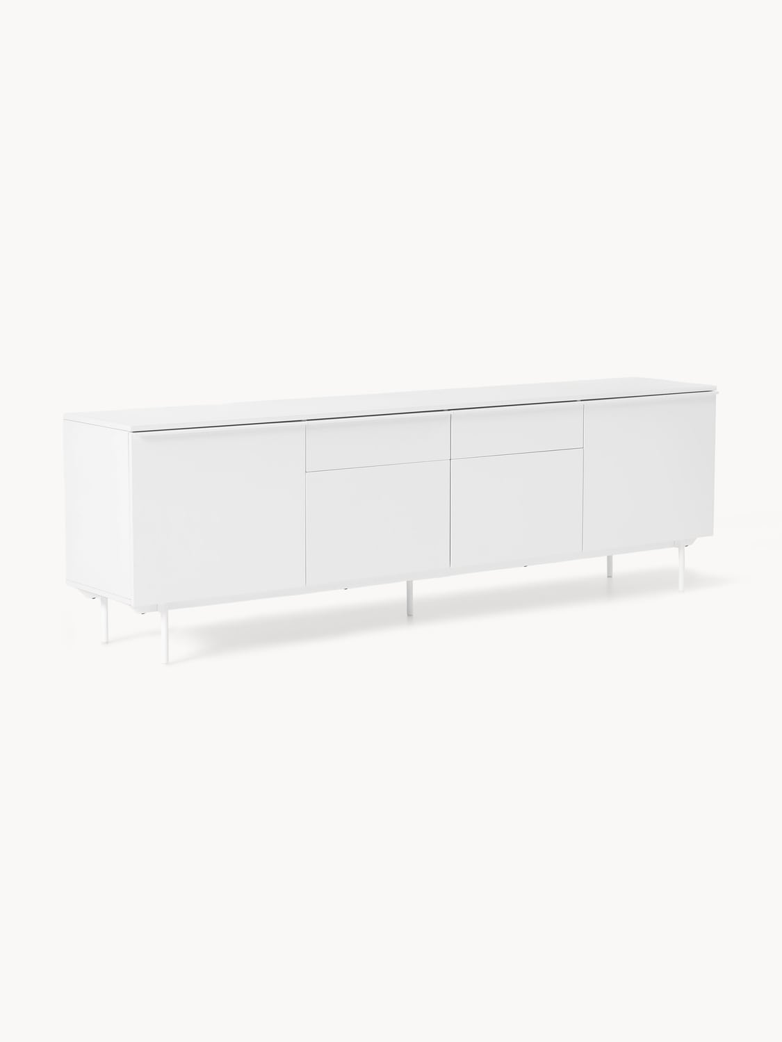 Elona Large Wooden Sideboard — Off-White