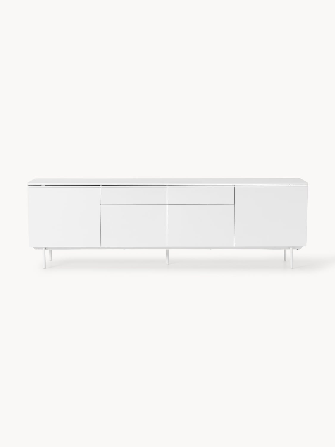 Elona Large Wooden Sideboard — Off-White