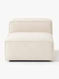 Lennon Middle Module in Linen Blend — Off-White