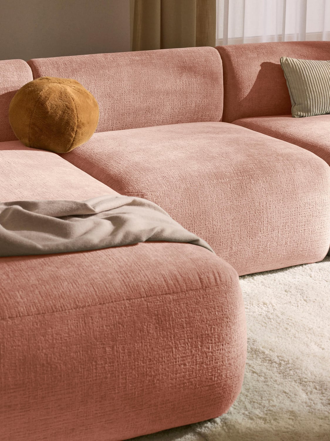 Sofia Middle Module — Blush