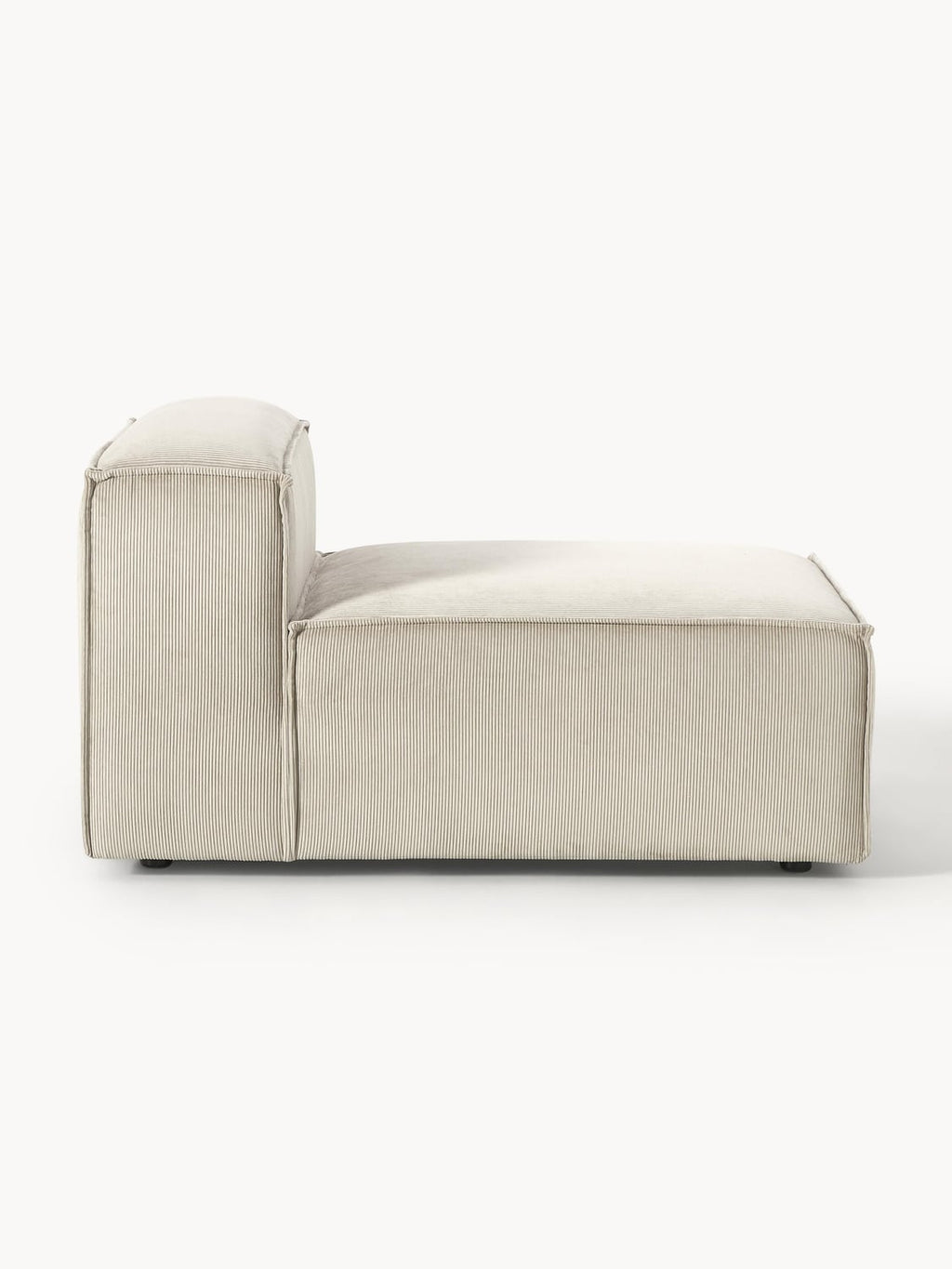 Lennon Middle Module in Corduroy — Light Grey