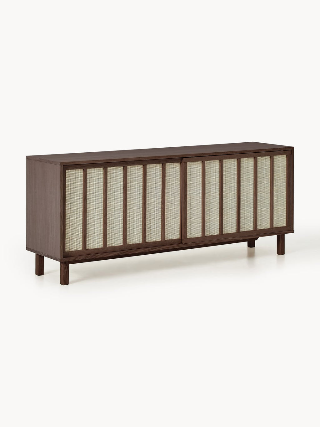 Echo Sideboard with Rattan-Fronts — Taupe