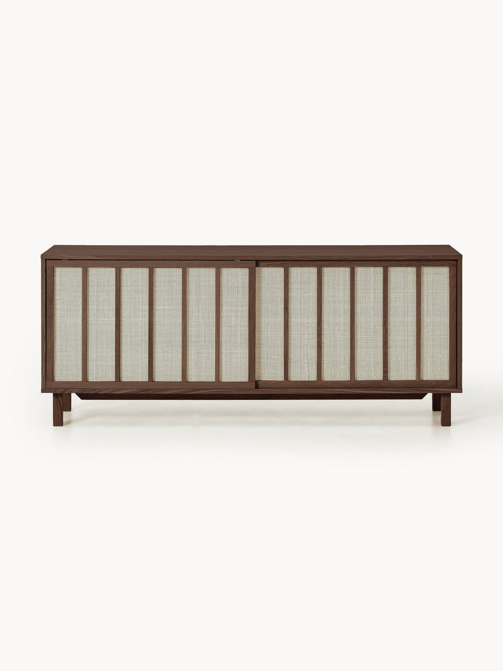 Echo Sideboard with Rattan-Fronts — Taupe