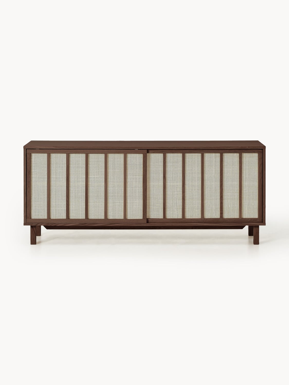 Echo Sideboard with Rattan-Fronts — Taupe