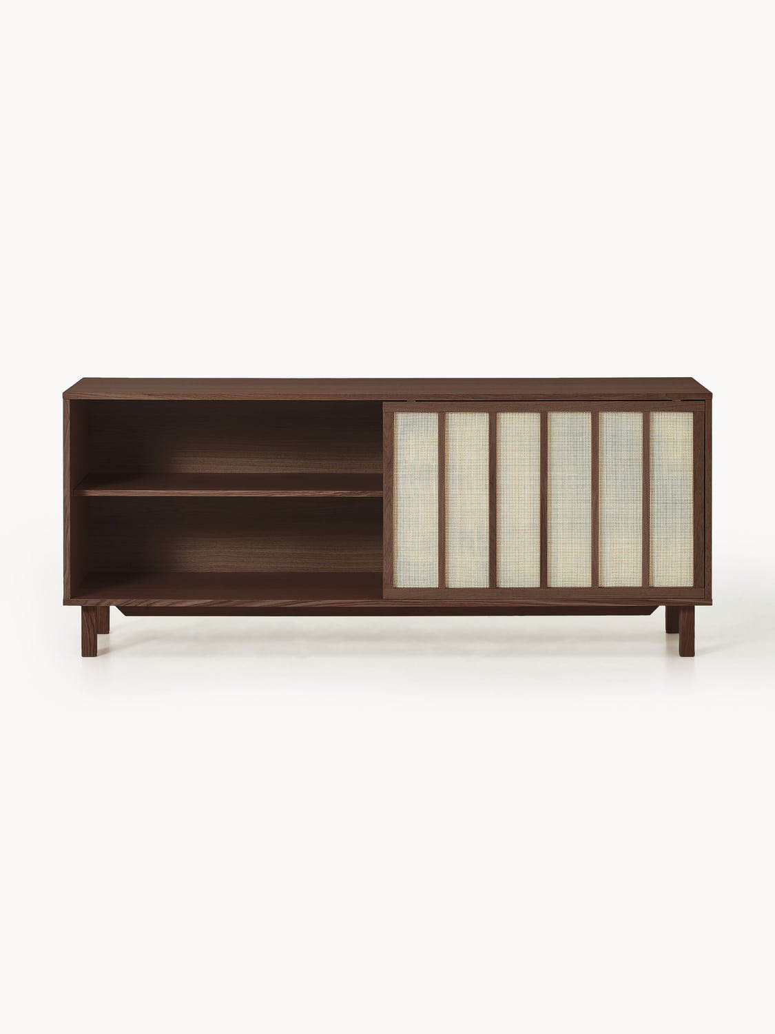Echo Sideboard with Rattan-Fronts — Taupe