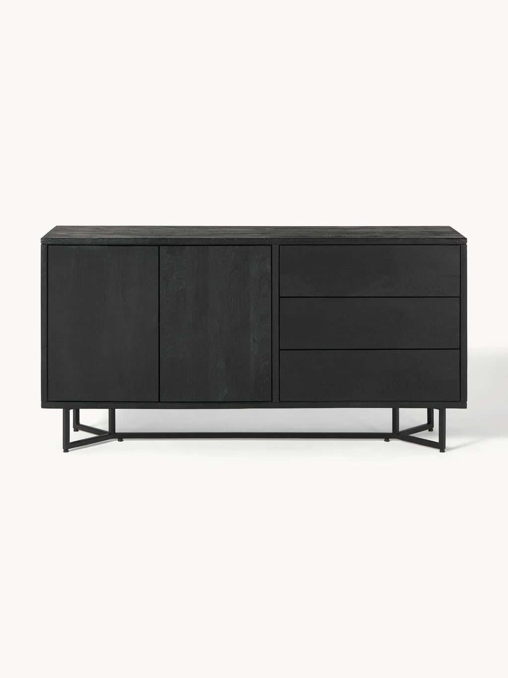 Luca Sideboard in Mango Wood — Anthracite
