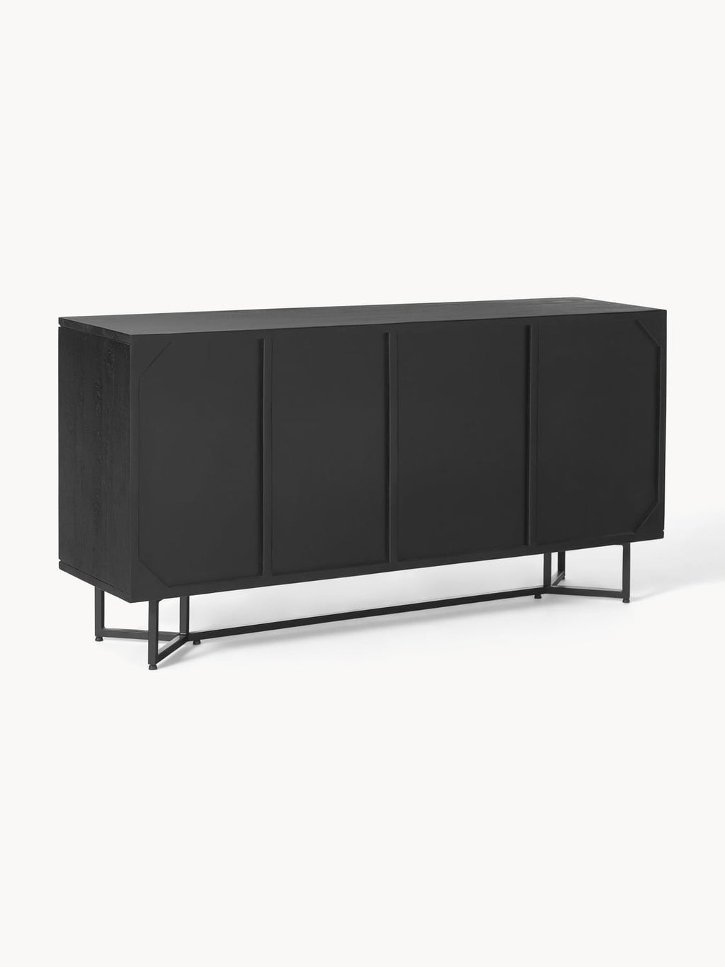 Luca Sideboard in Mango Wood — Anthracite