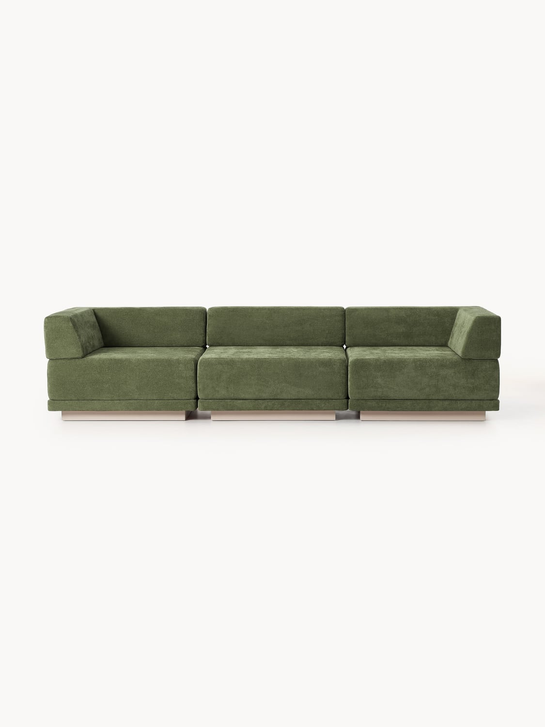 Colin Modular Sofa (4-seater) — Olive