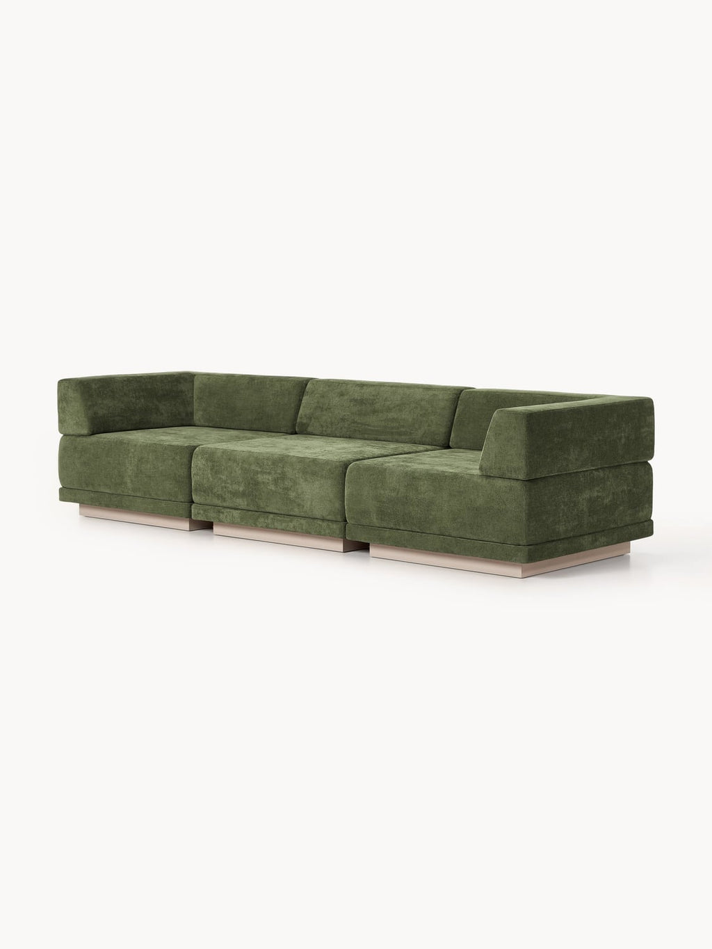 Colin Modular Sofa (4-seater) — Olive