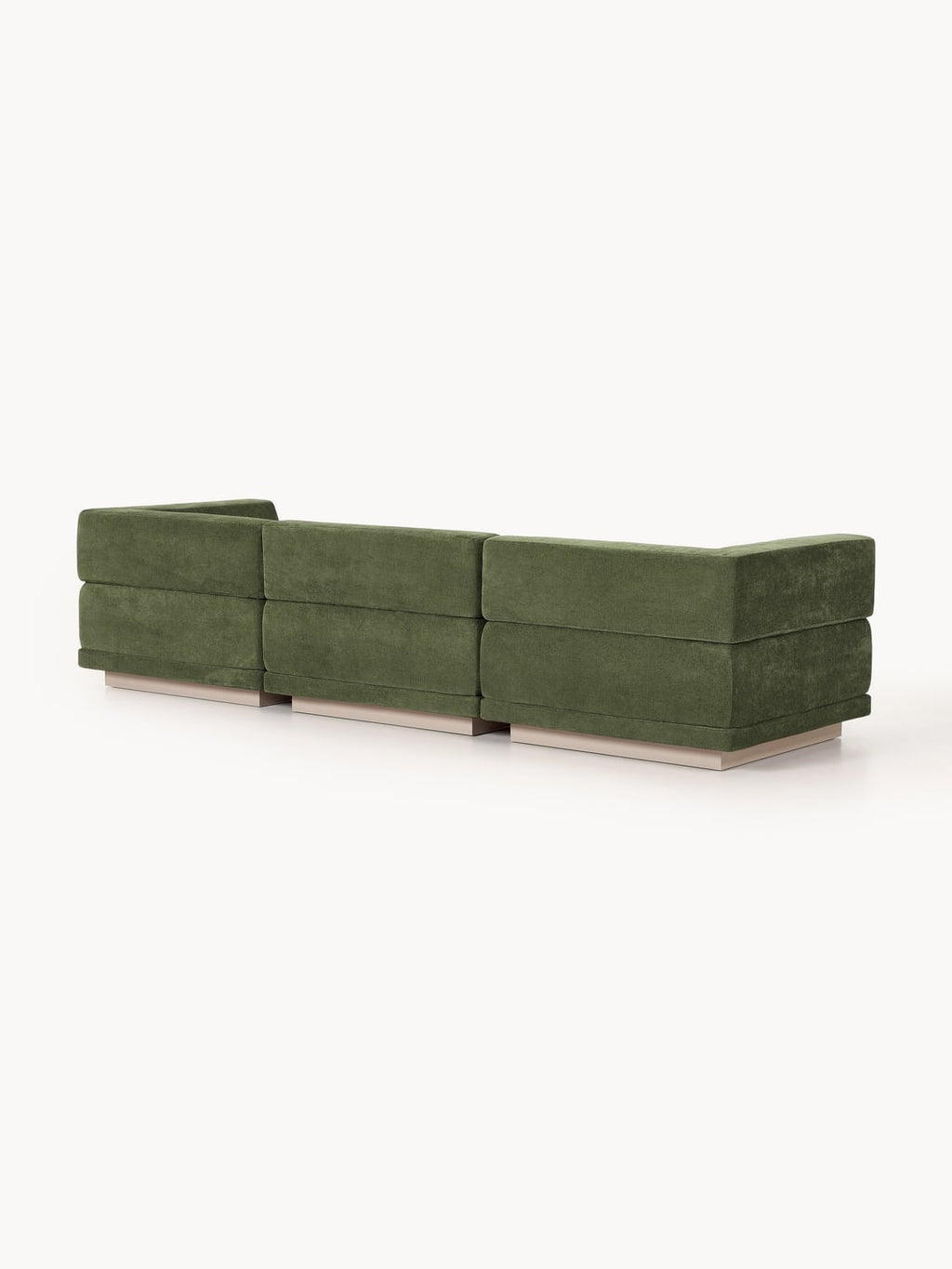 Colin Modular Sofa (4-seater) — Olive