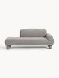 Lilo Bouclé-Ottoman — Grey