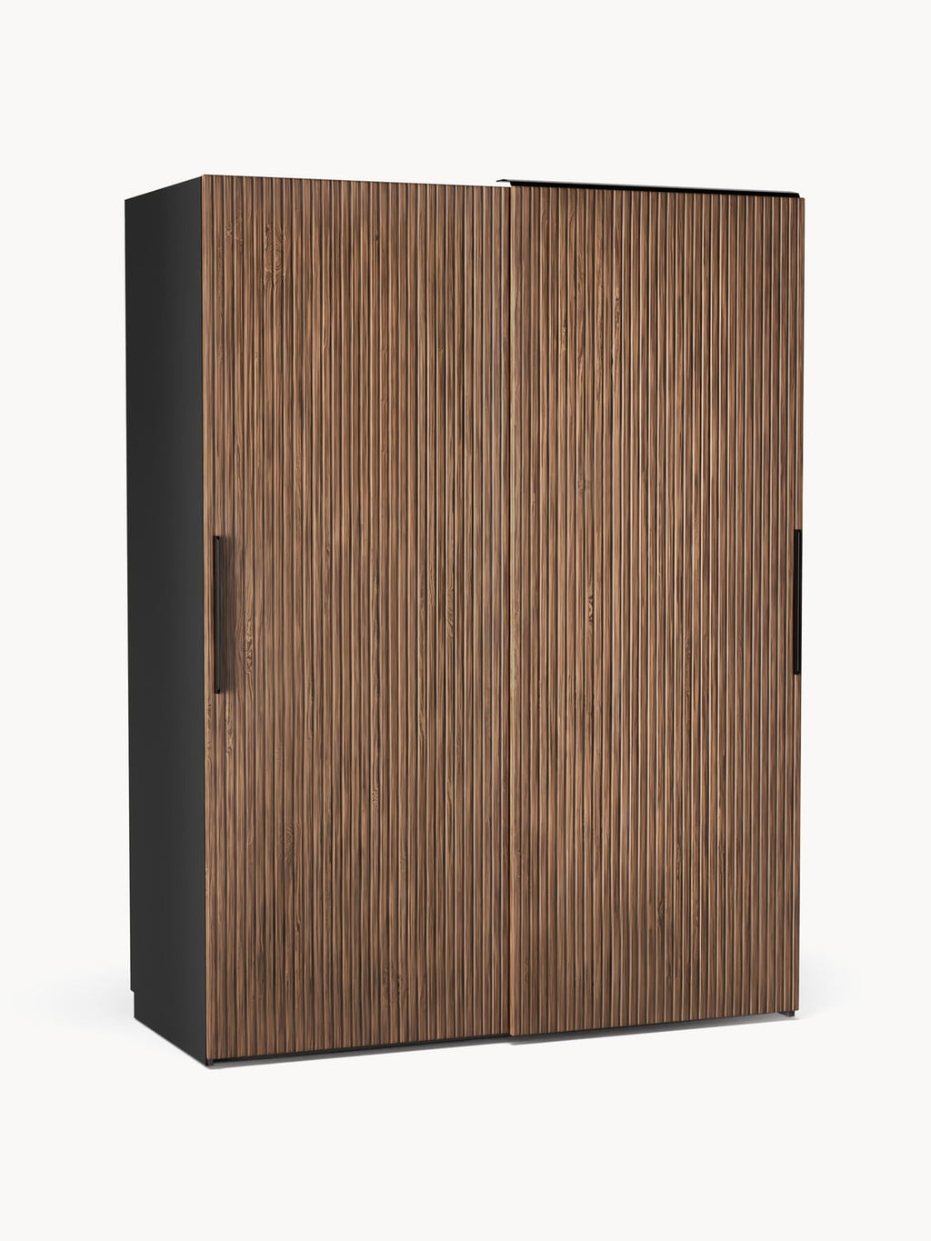 Simone Modular Sliding-Door Wardrobe, 150 cm Width, in various sizes — Olive