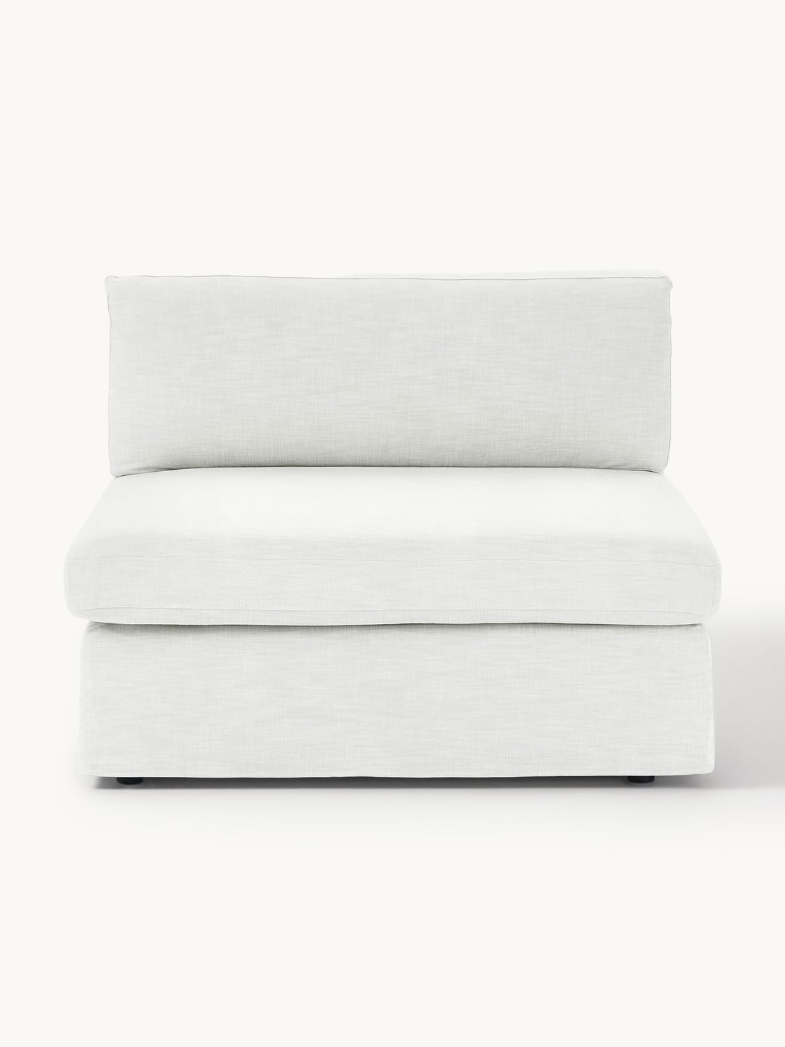 Russell Middle Module with removable covers — Ivory