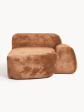 Wolke Teddy Bouclé-Chaise — Terracotta
