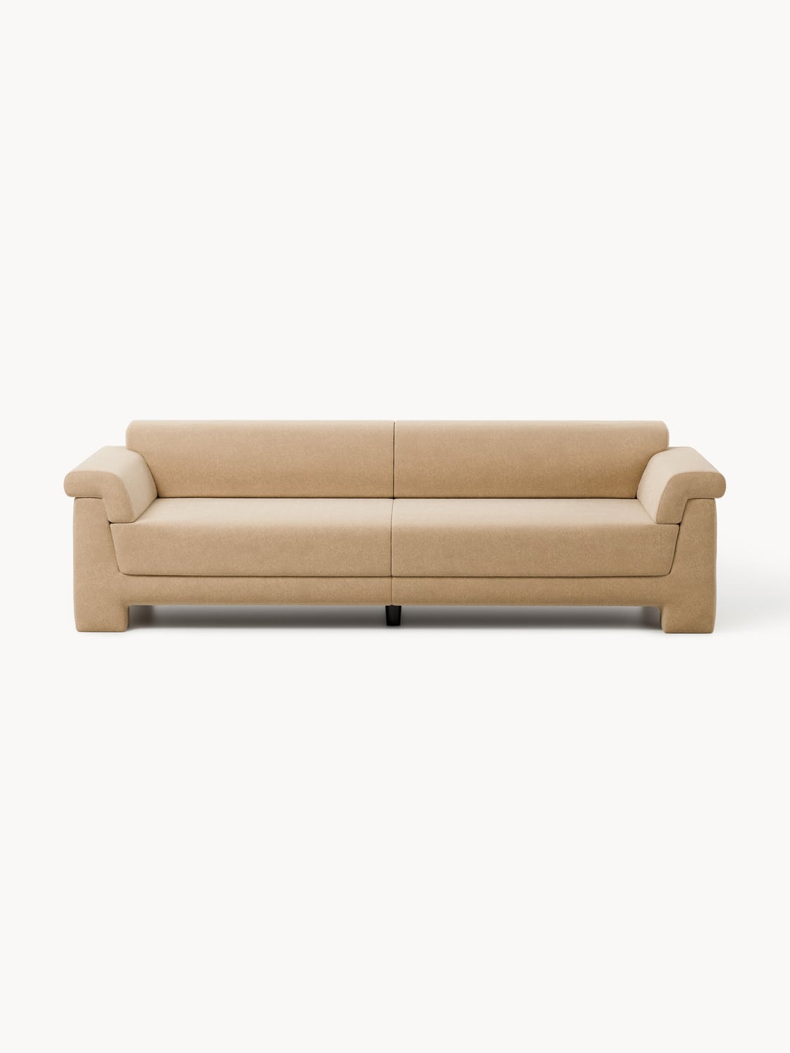 Atlas Bouclé Sofa (3-seater) — Warm Grey