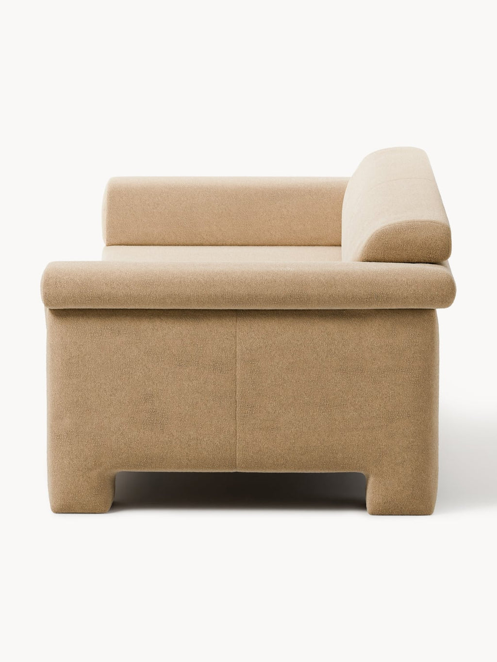 Atlas Bouclé Sofa (3-seater) — Warm Grey