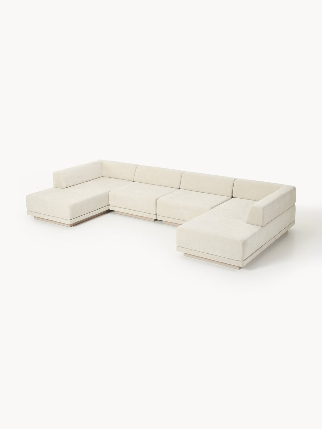 Colin Large Modular Sofa (4-seater) — Ivory
