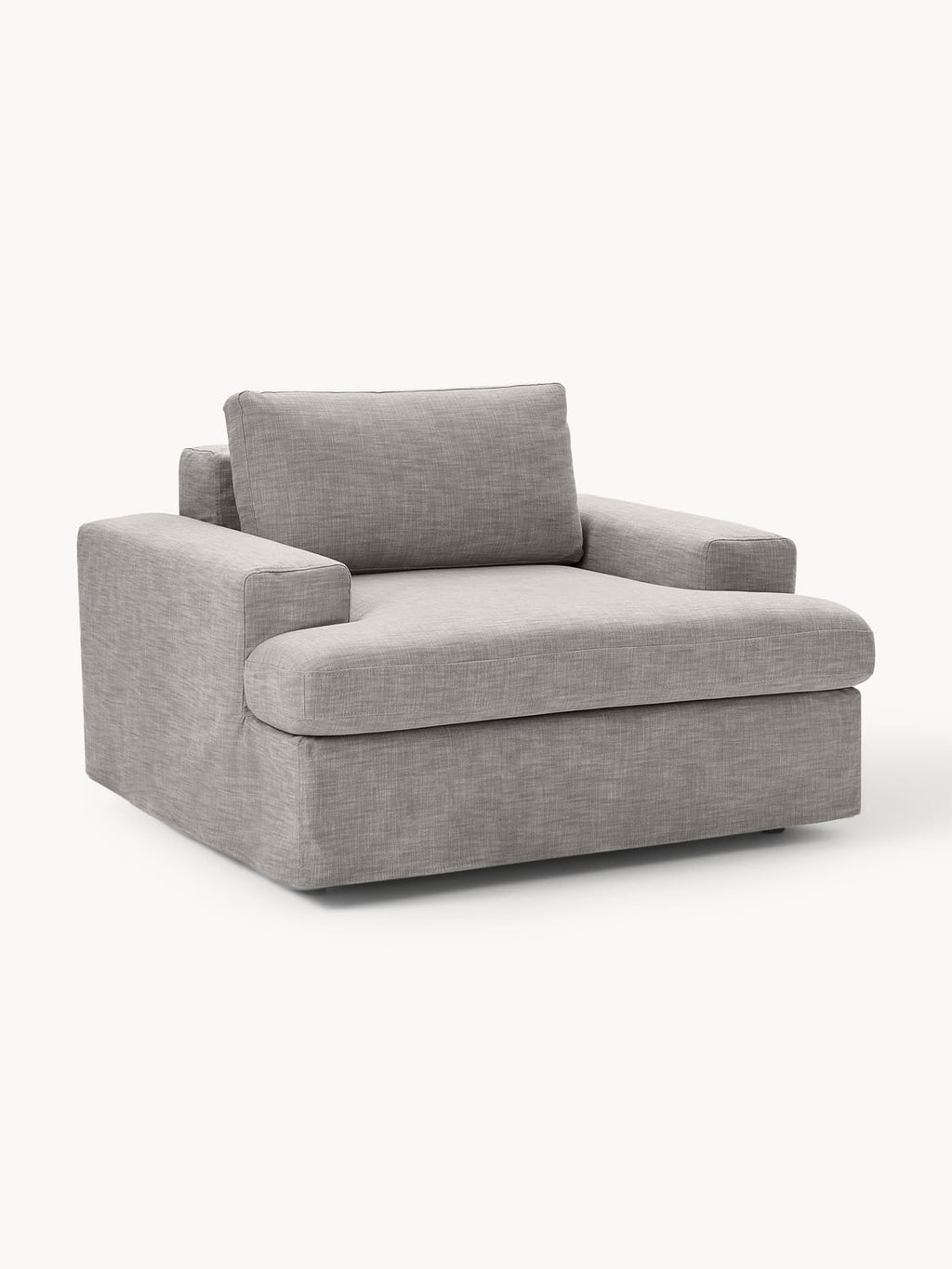 Russell Armchair with removable covers — Taupe