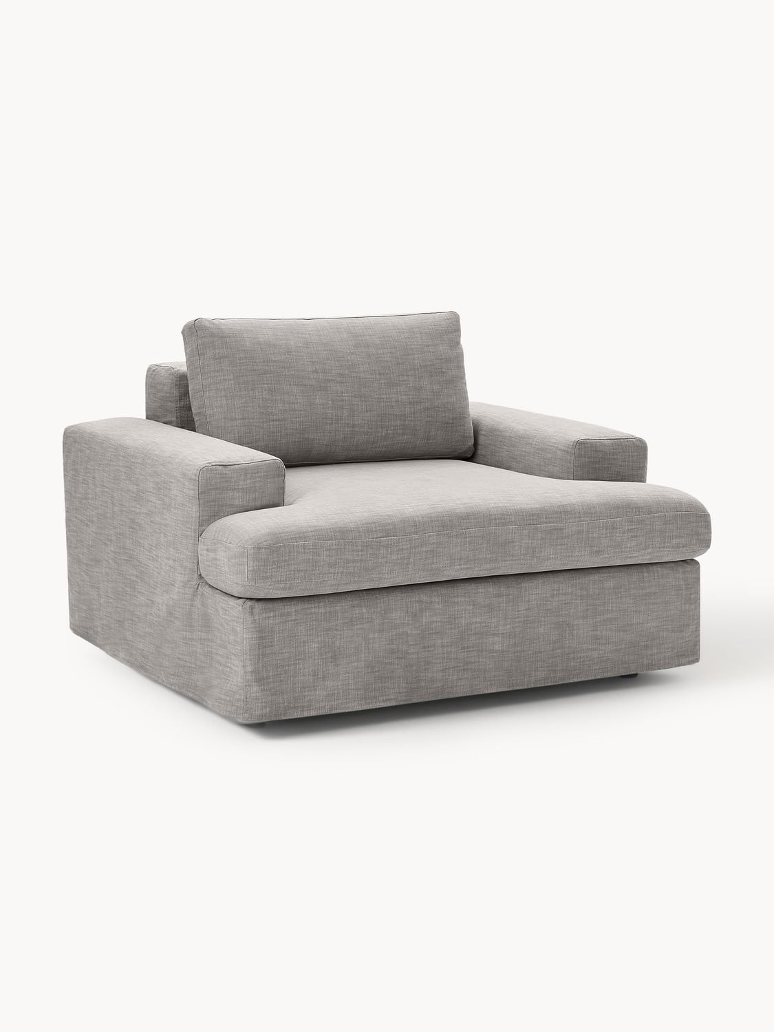 Russell Armchair with removable covers — Taupe