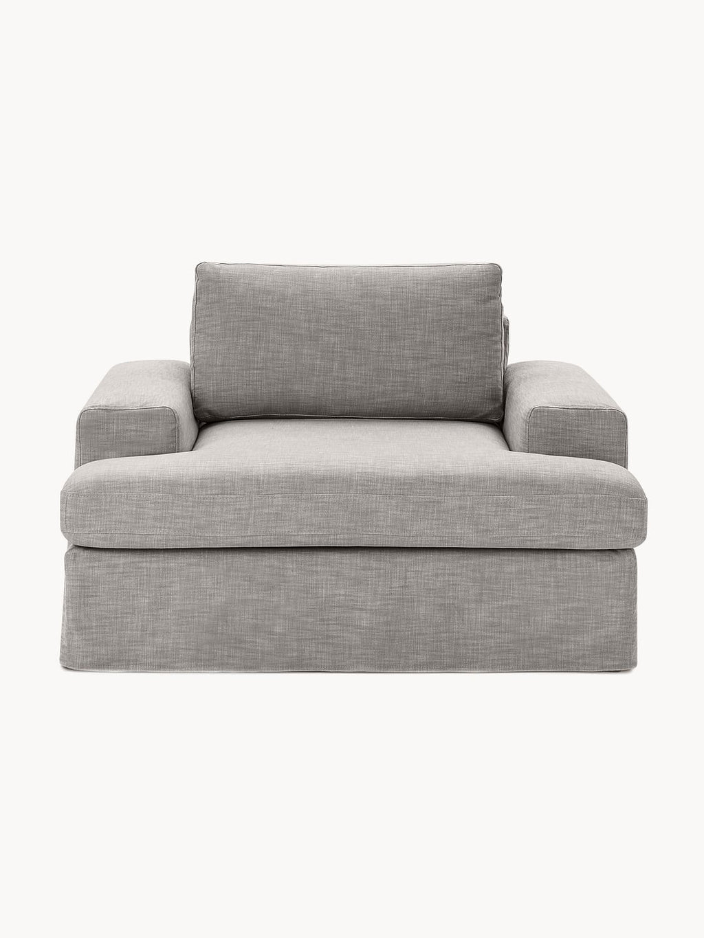 Russell Armchair with removable covers — Taupe