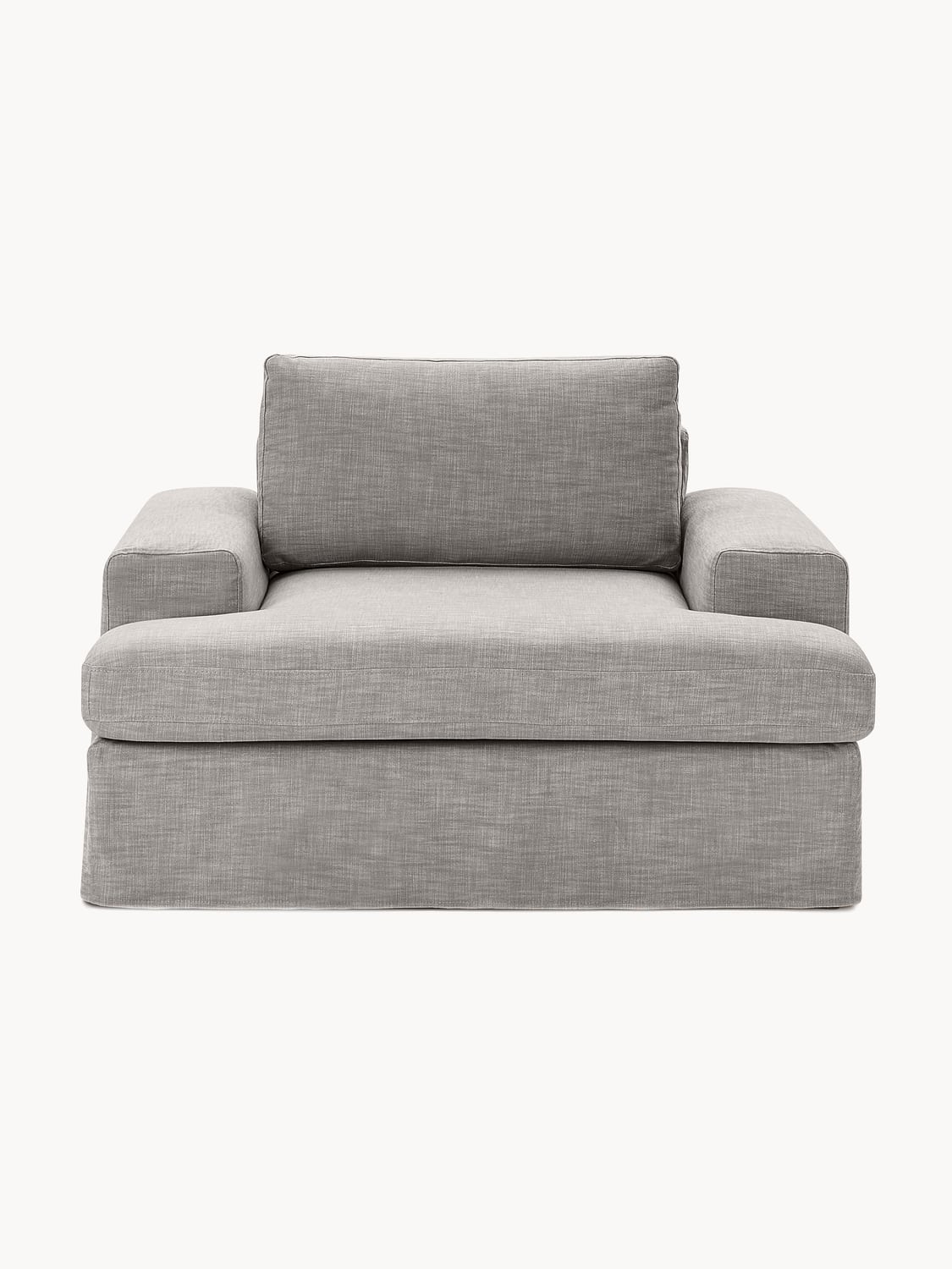 Russell Armchair with removable covers — Taupe