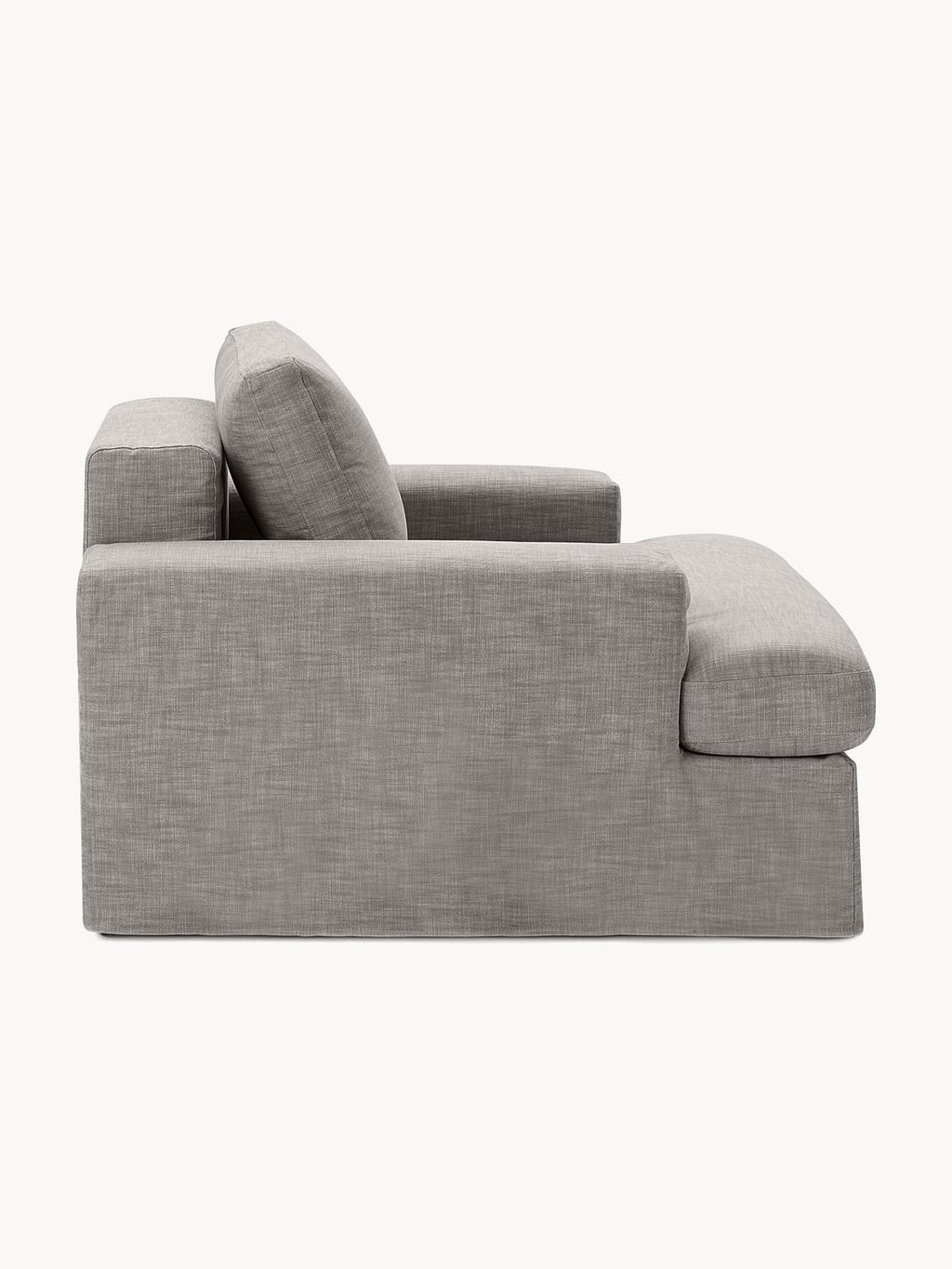 Russell Armchair with removable covers — Taupe