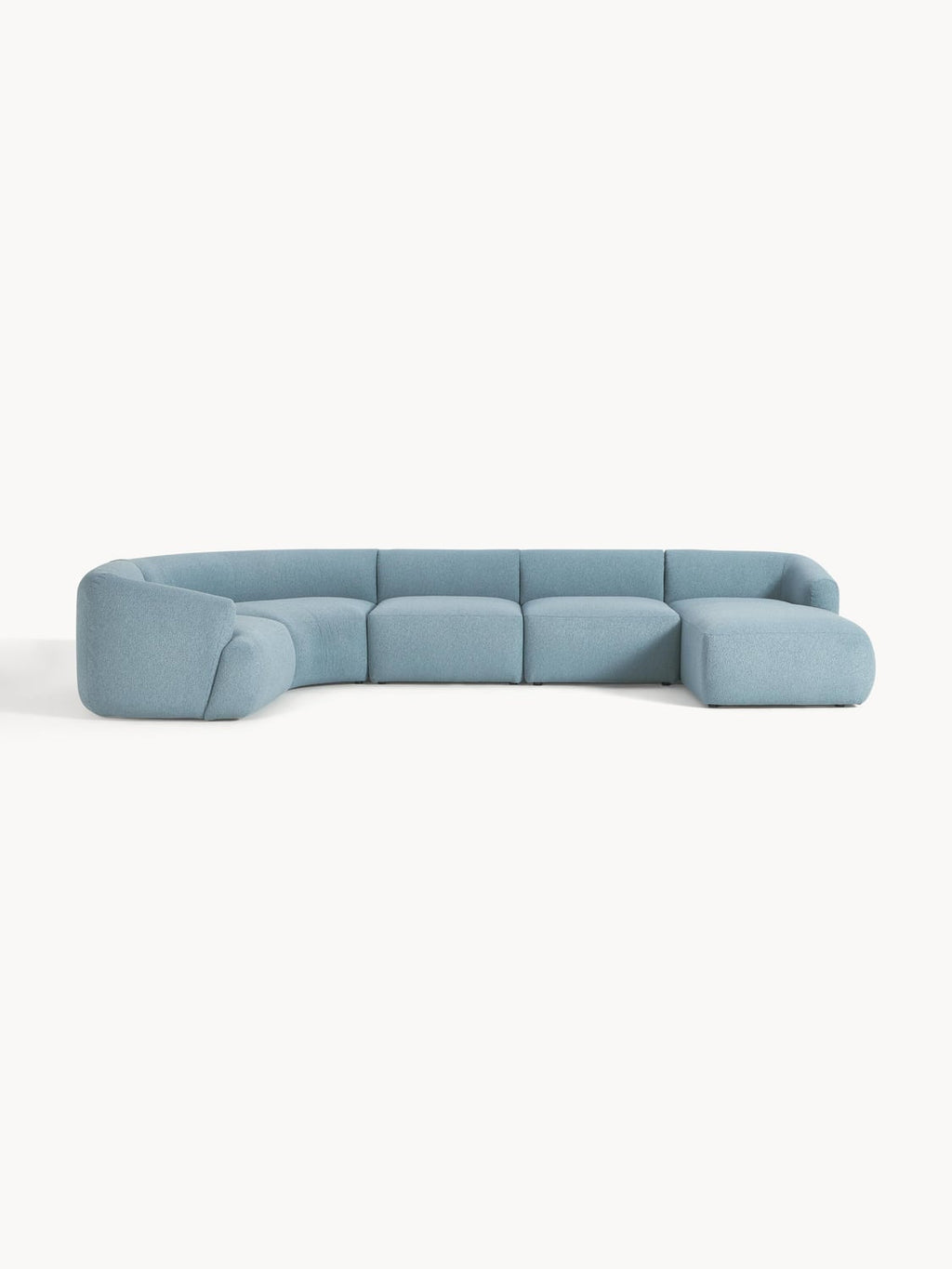 Sofia Modular Bouclé XL Sofa — Grey