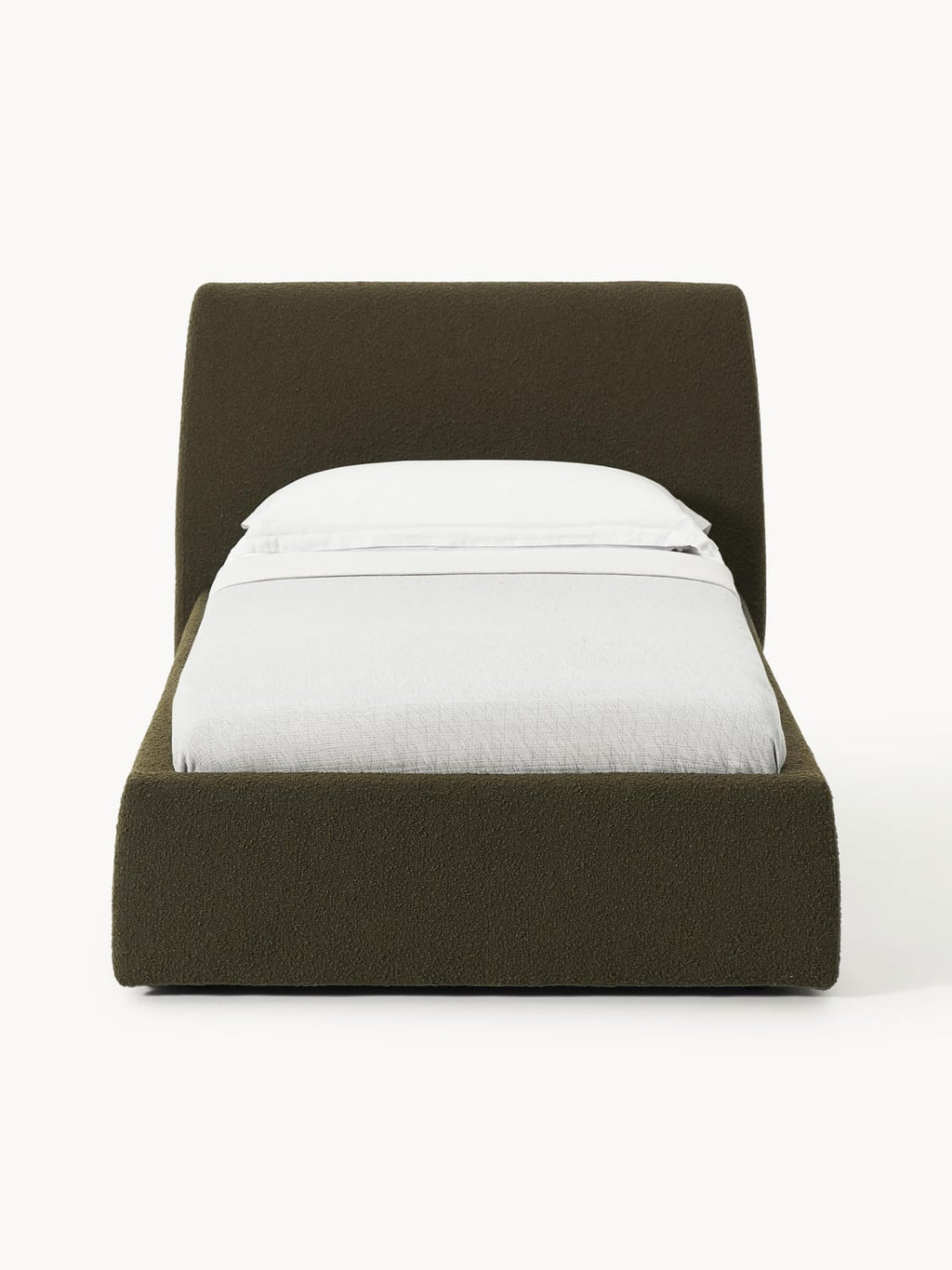 Cloud Bouclé-Single Bed — Taupe