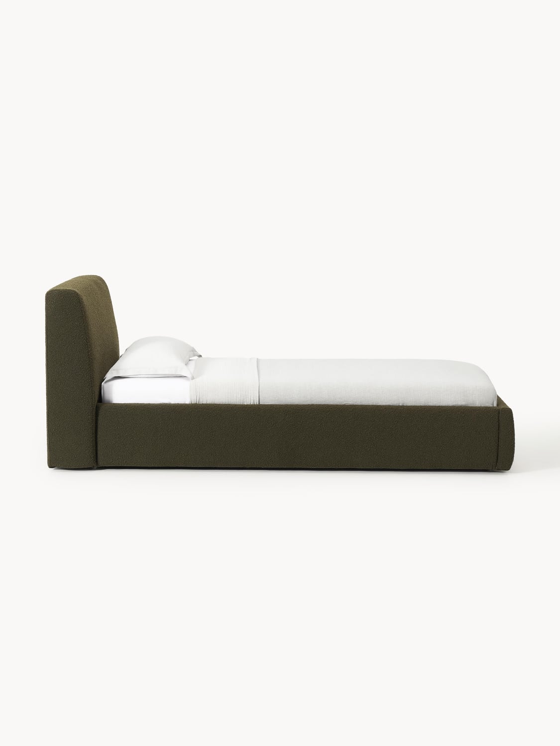 Cloud Bouclé-Single Bed — Taupe