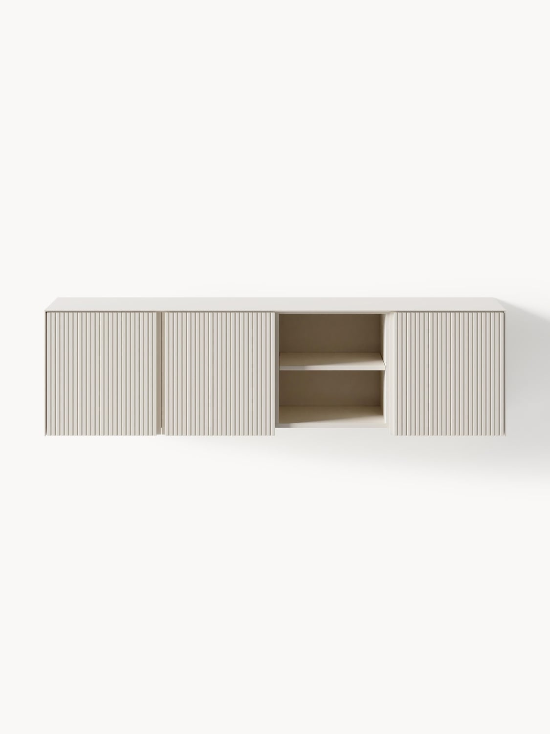 Shea Lowboard with Fluted Front — Sage