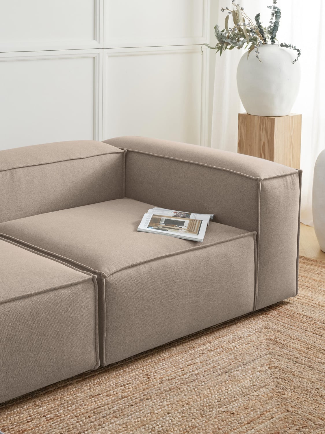 Lennon Corner Module — Taupe