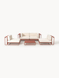 Caio Modular Garden Lounge Set, set of 4 — Sand Beige