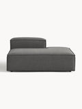Lennon Ottoman Module — Dark Grey
