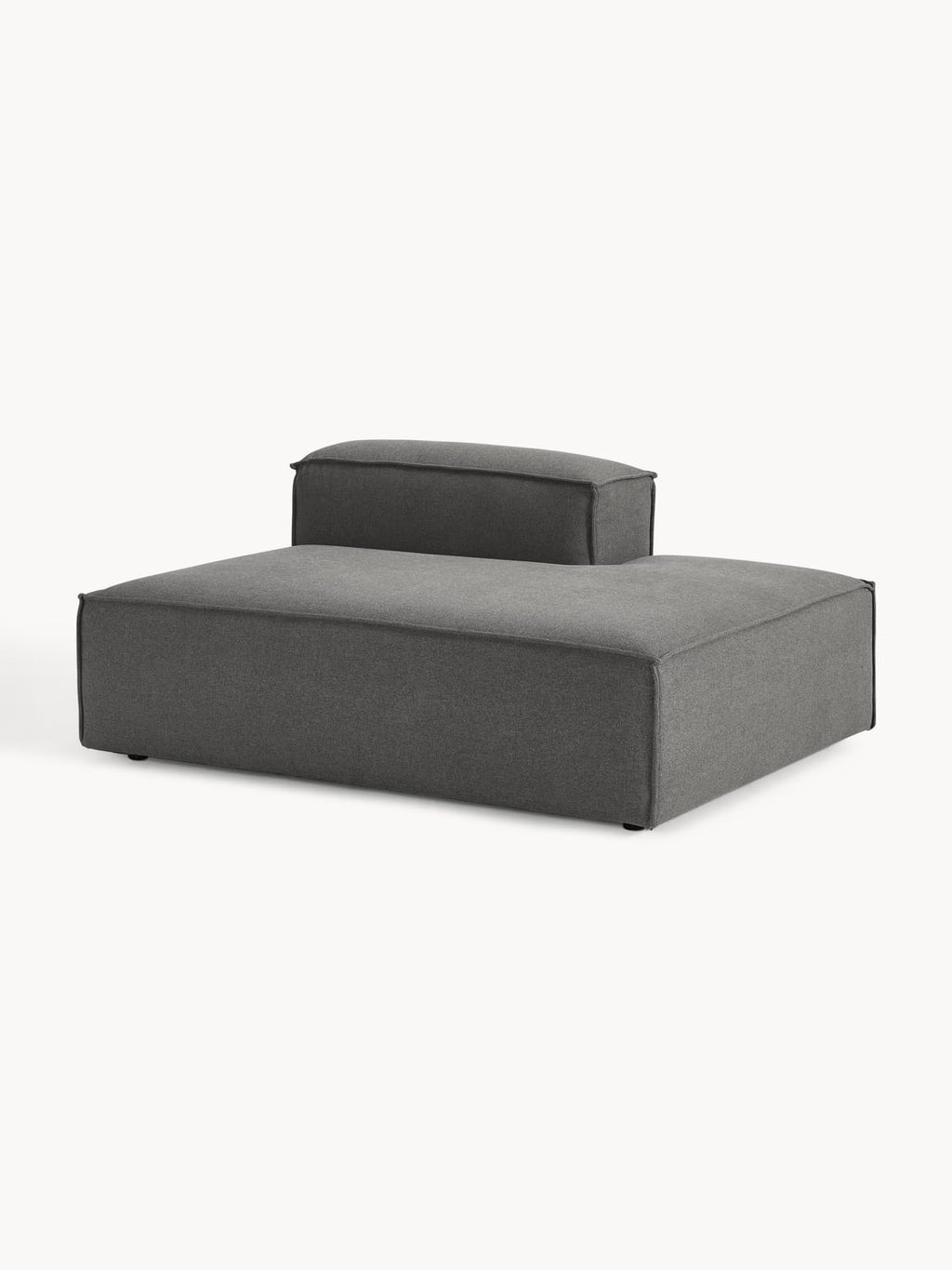 Lennon Ottoman Module — Dark Grey
