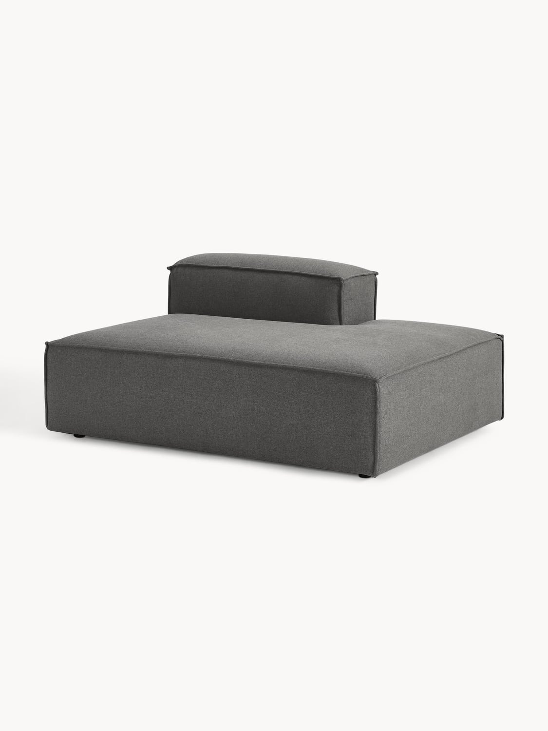 Lennon Ottoman Module — Dark Grey