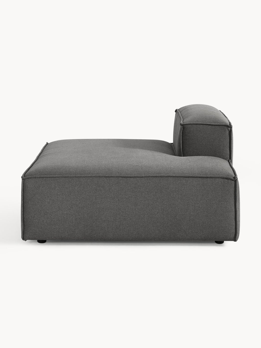 Lennon Ottoman Module — Dark Grey