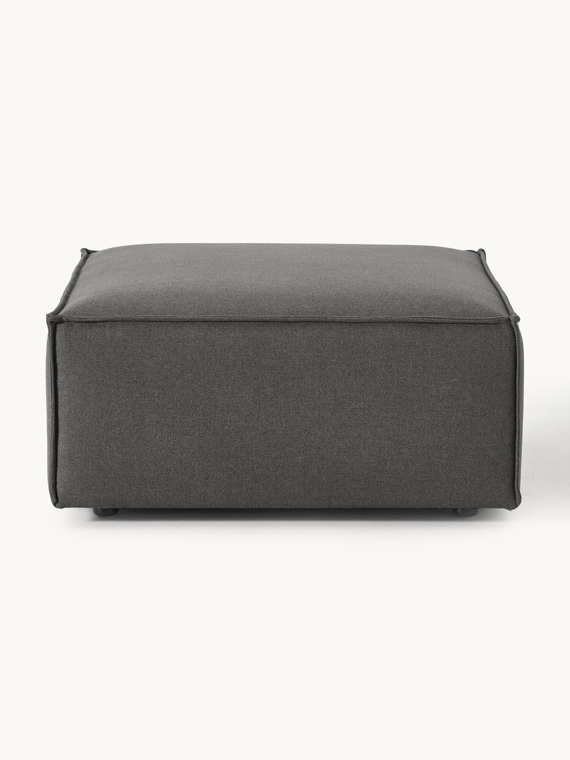 Lennon Sofa Ottoman — Dark Grey