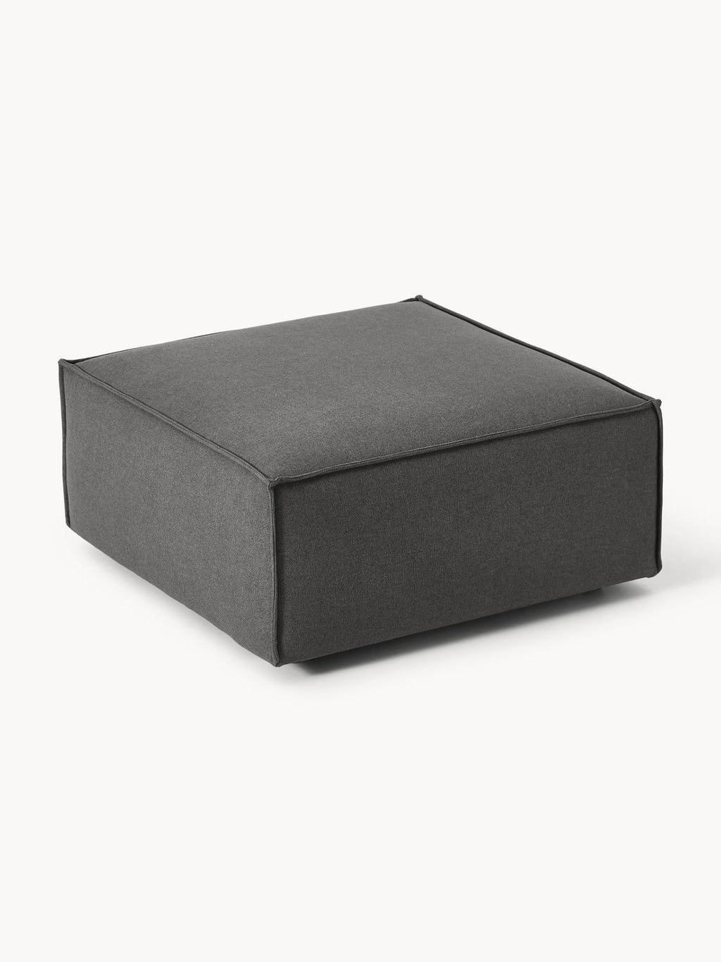Lennon Sofa Ottoman — Dark Grey