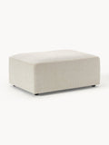 Melva Ottoman, B 99 x T 72 cm — Oatmeal