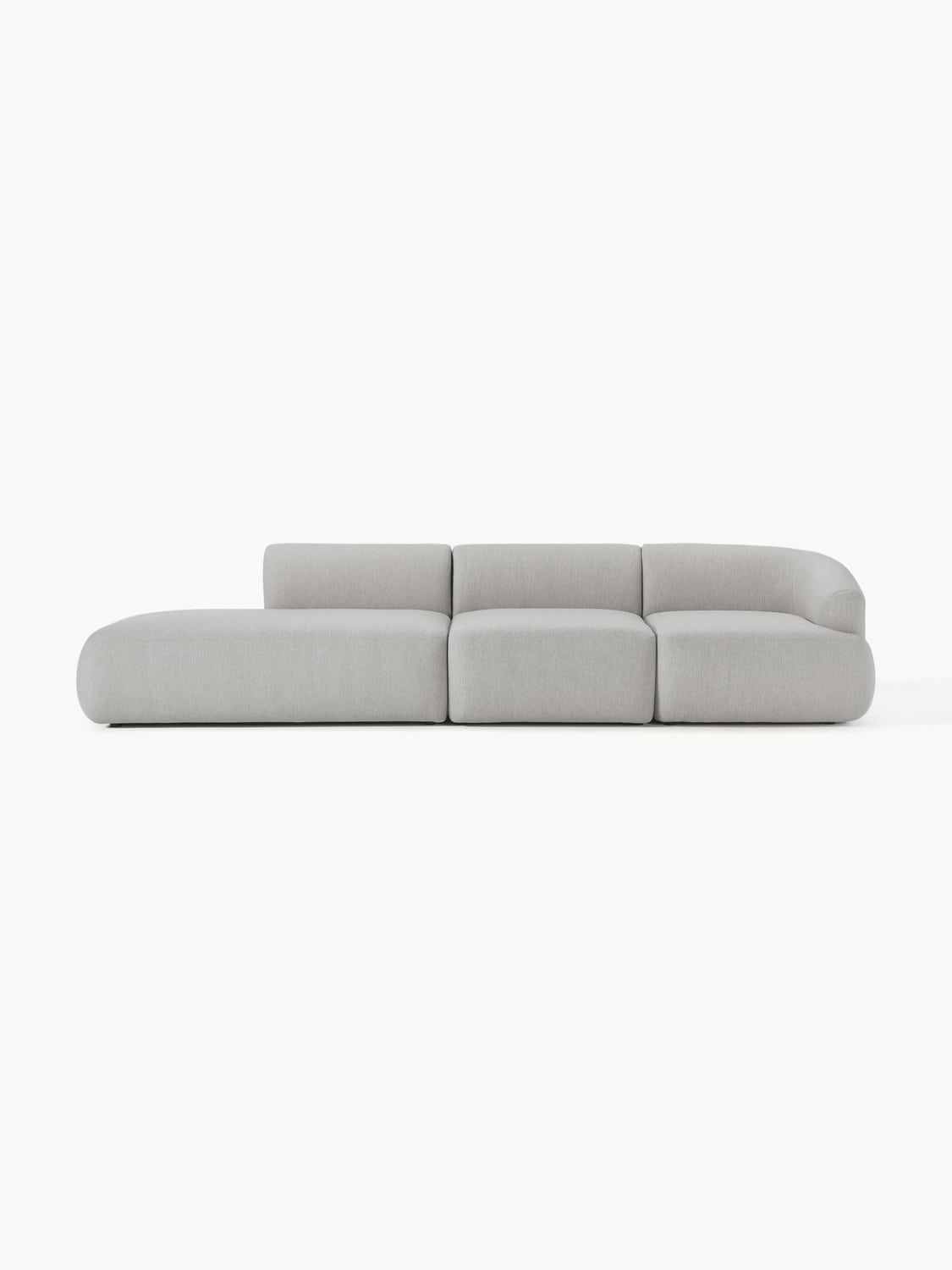 Sofia Modular Chaise (2-seater) — Oatmeal