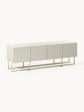 Joe Wood-TV-Lowboard — Light Grey