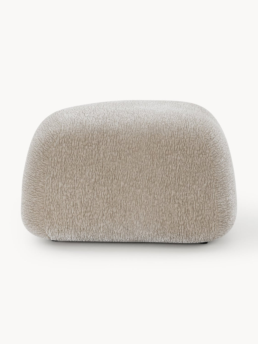 Wolke Oval Sofa Ottoman — Warm Grey