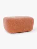 Wolke Large Sofa Ottoman — Terracotta