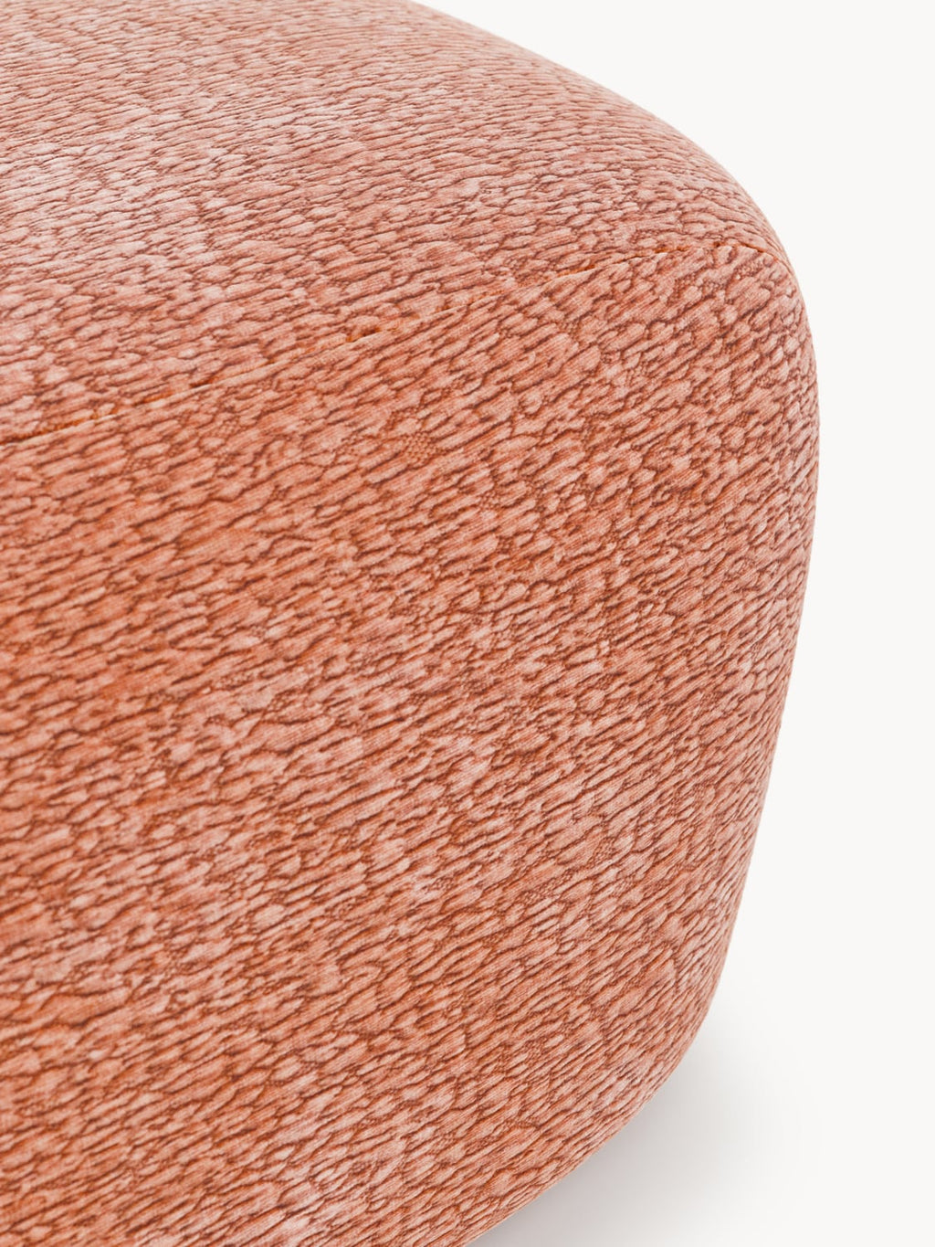 Wolke Large Sofa Ottoman — Terracotta