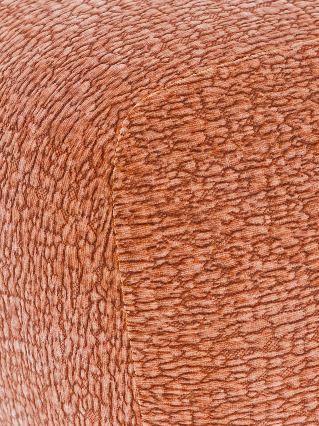 Wolke Large Sofa Ottoman — Terracotta